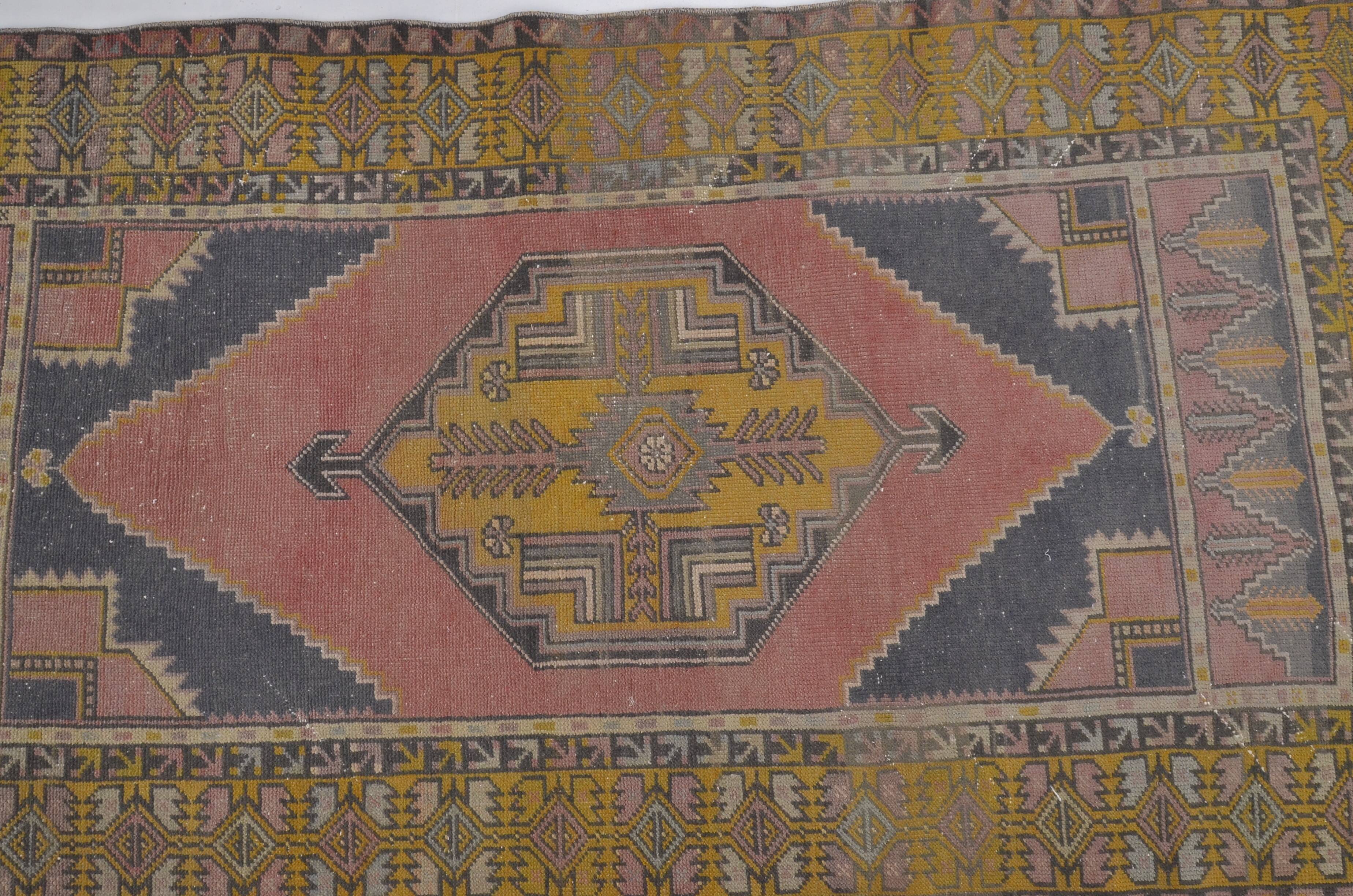 Red & Orange Turkish Vintage Rug sku 2484
