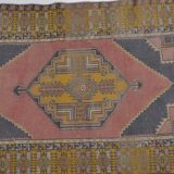 Red & Orange Turkish Vintage Rug sku 2484