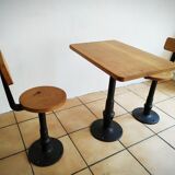 Sets tables and chairs bistrot 80's