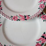 Dessert plates from Saint Amand