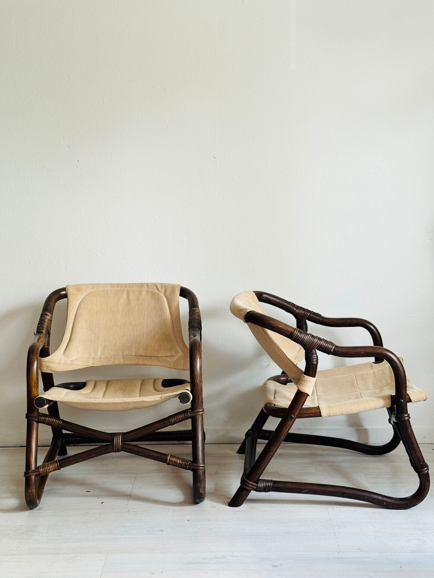Chaises safari Espri d'Ikea plus table