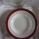Set of 4 plates Digoin Sarreguemines