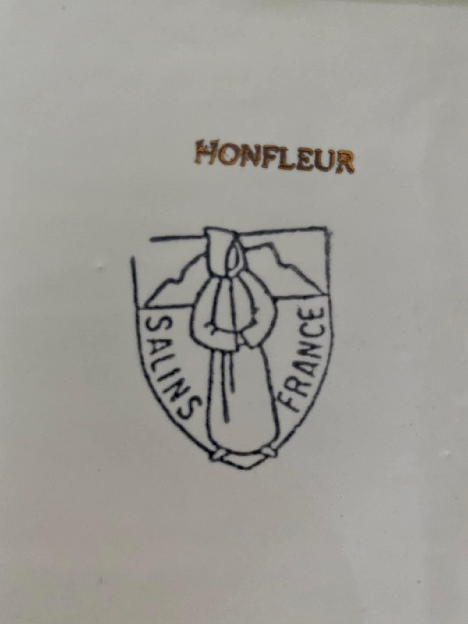 Salins France earthenware cake dish