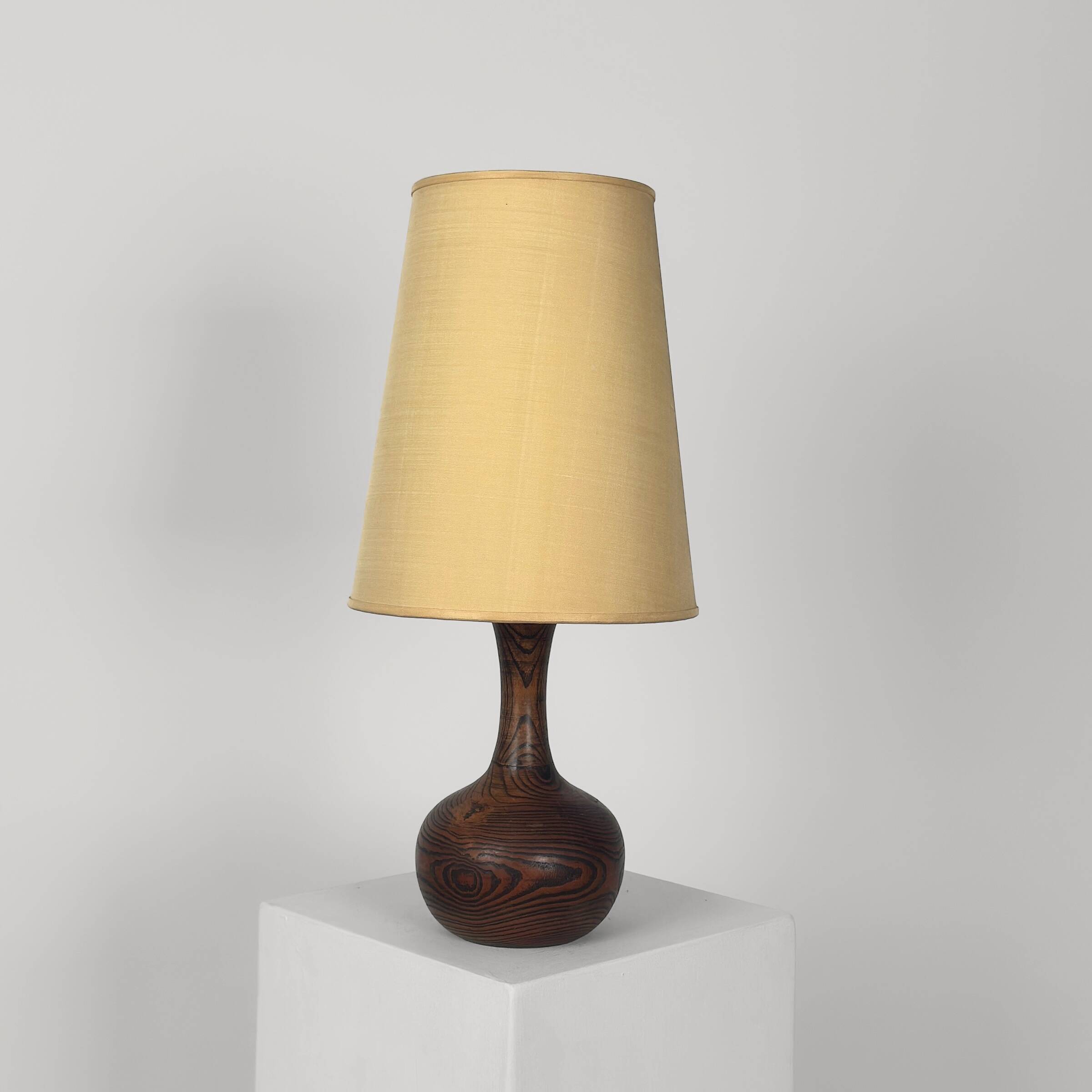 Vintage teak lamp, Scandinavian design 1960