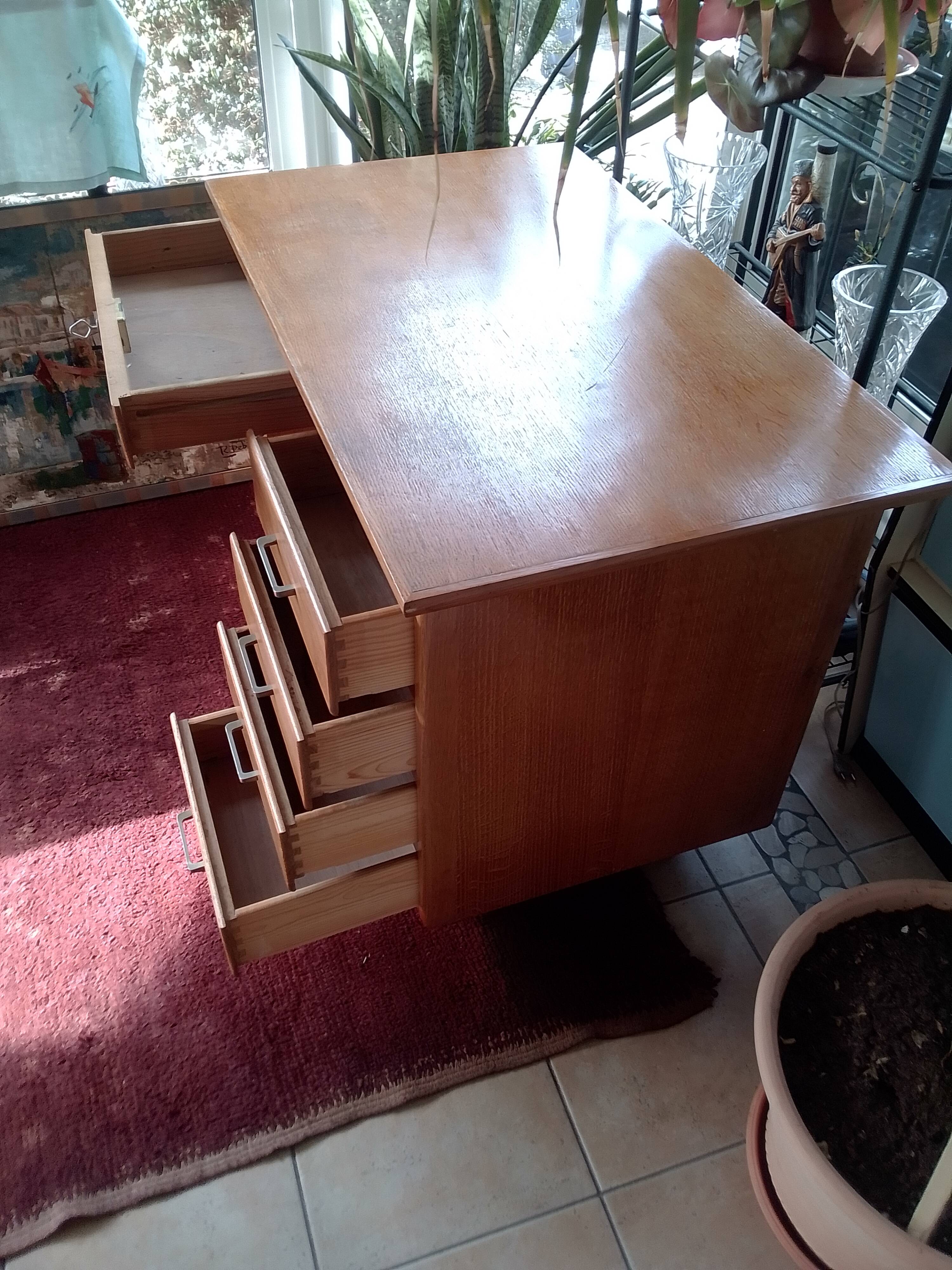 1960s wooden desk