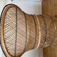 Duo of Emmanuelle armchairs in wicker