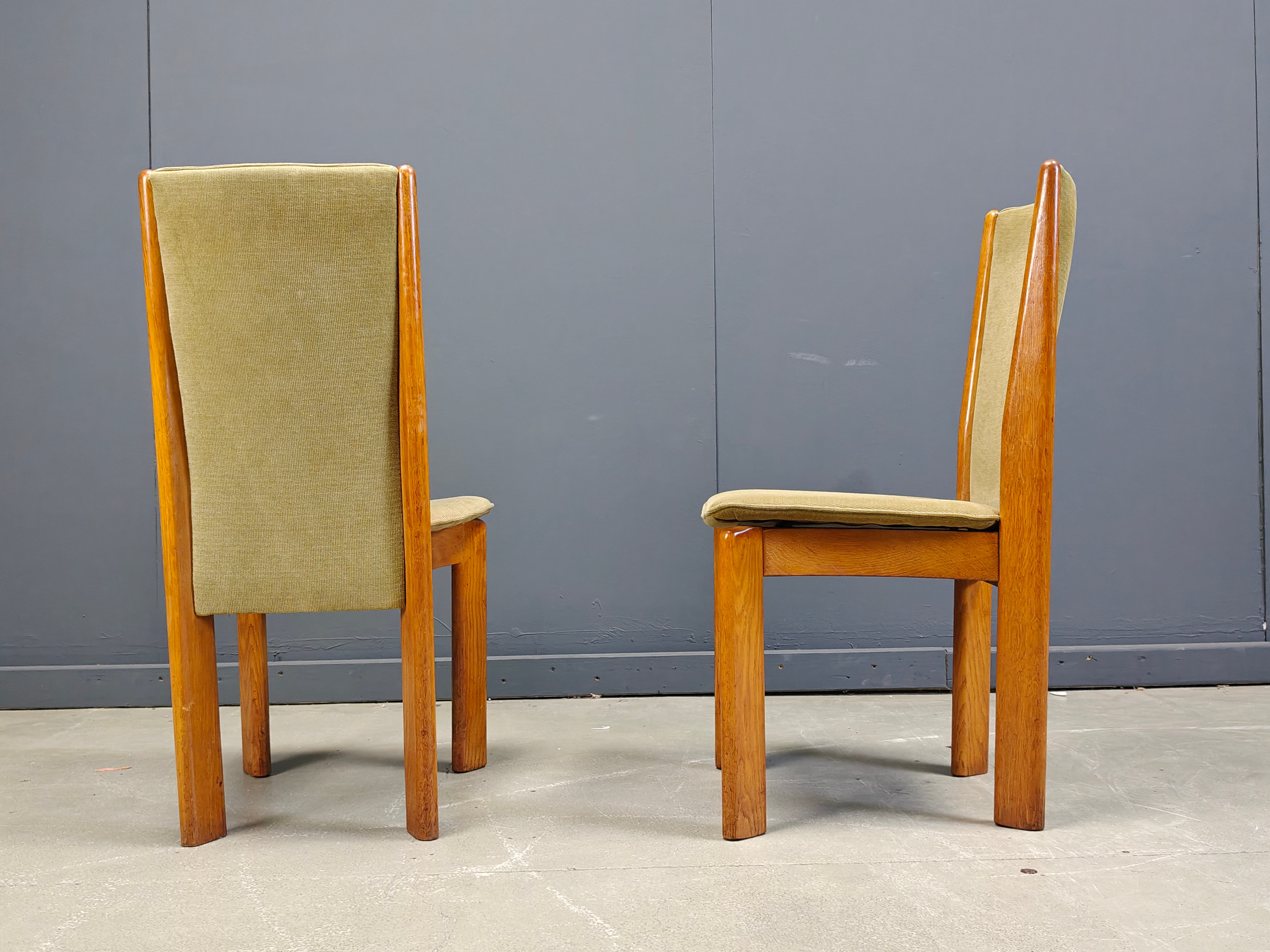 Vintage Danish dining chairs set of 6 - 1970s