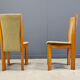 Vintage Danish dining chairs set of 6 - 1970s