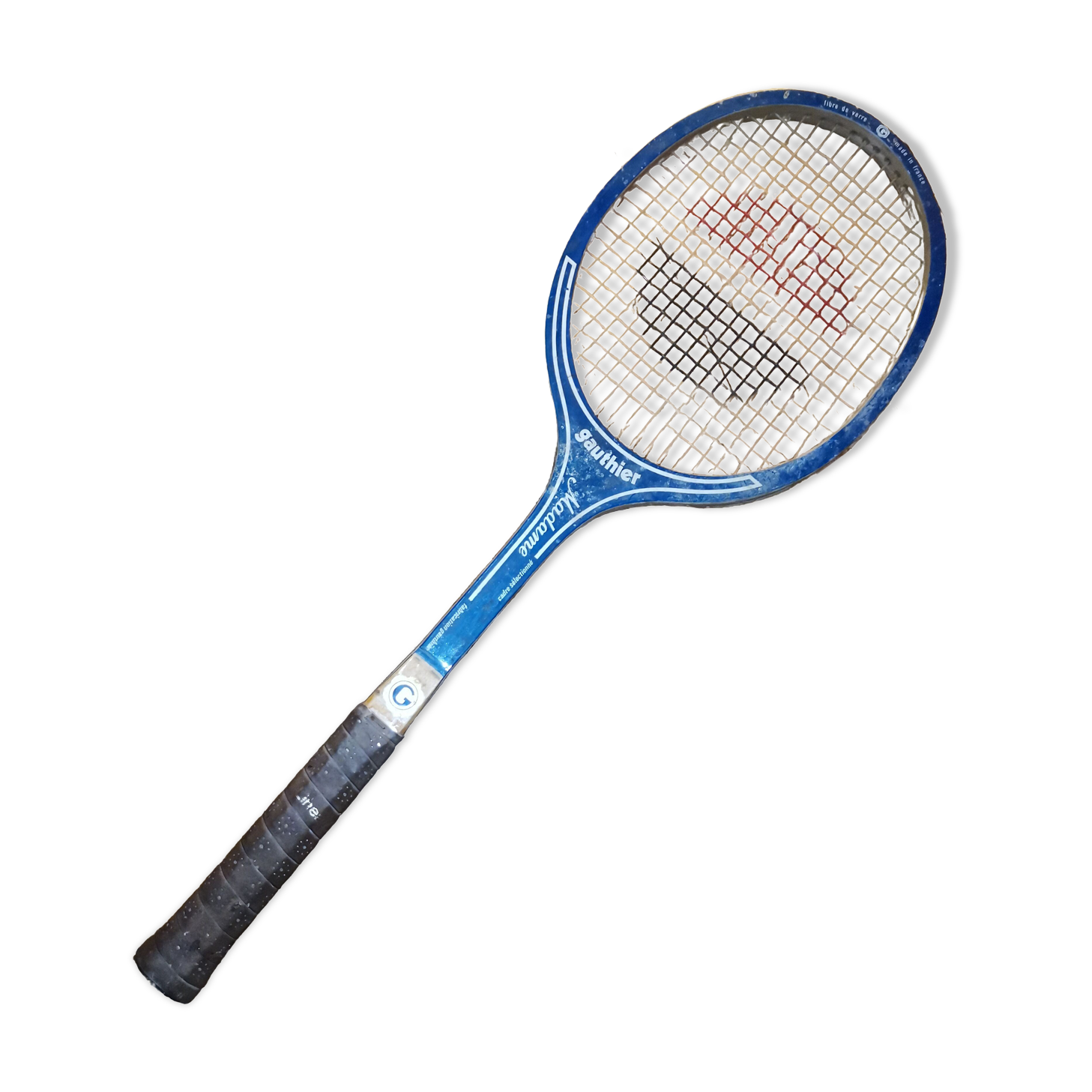 Ancienne Raquette de Tennis Lacoste Cadre Métal