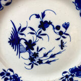 Plate old porcelain deco