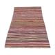 XL Handmade Striped Vintage North African Berber Antique Carpet - Area Rug 272x180