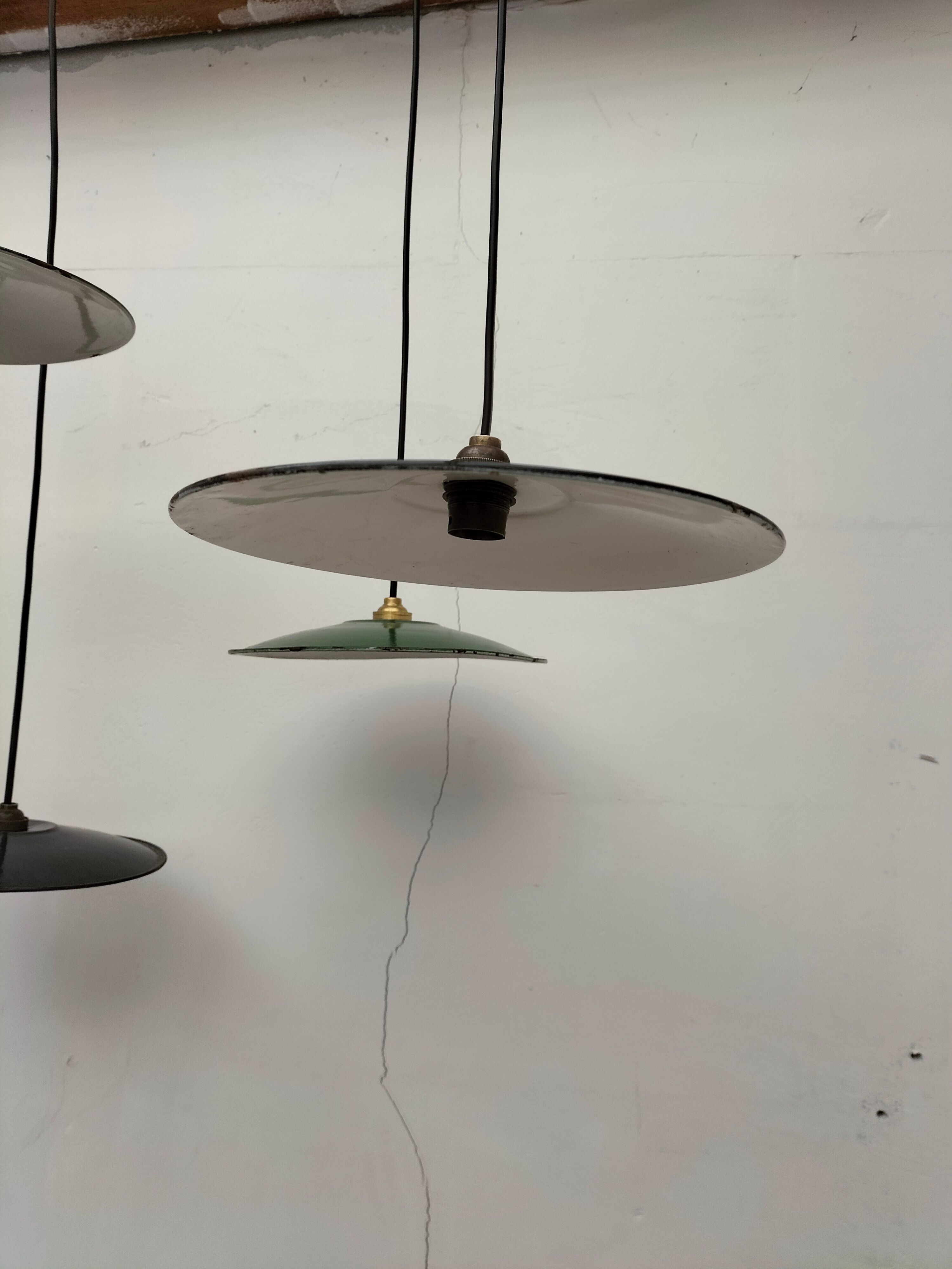 Enamelled old lamp series