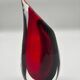 Murano vase "sommerso" signed Oball – Italian art glass
