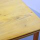Large Extendable Solid Beech Wooden Dining Table Arno Lambrecht style 1950s