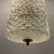 Mid-century crystal light pendant, 1970s