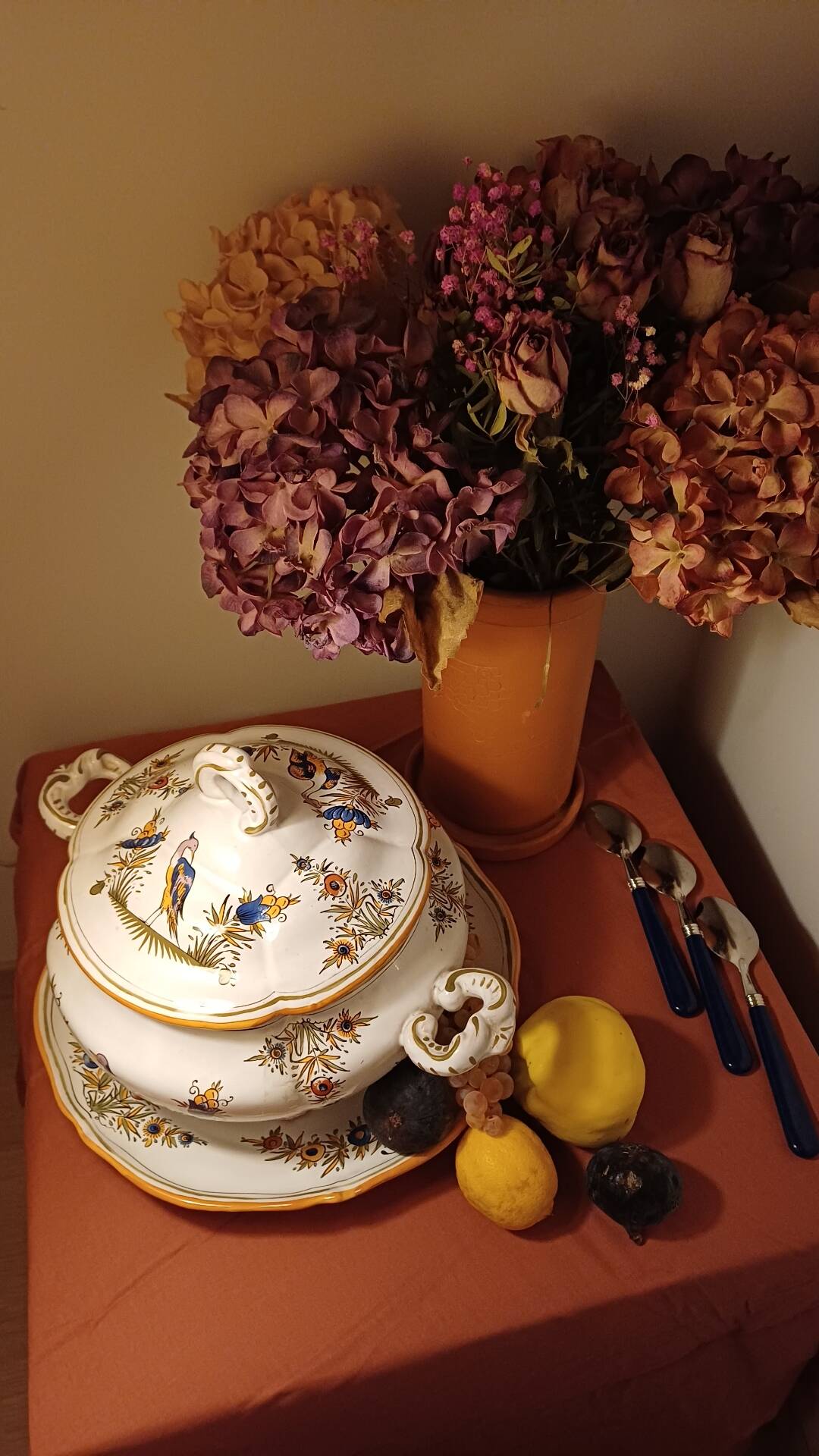 Soupière et son plat " Le Renoleau"