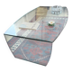 Roche-Bobois glass coffee table