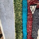 Handmade Colourful Moroccan Wool Rug – Authentic Berber Art & Vibrant Design