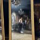 Paire De Miroirs Du Début Du XIXe En Bois Doré De Style Louis XVI