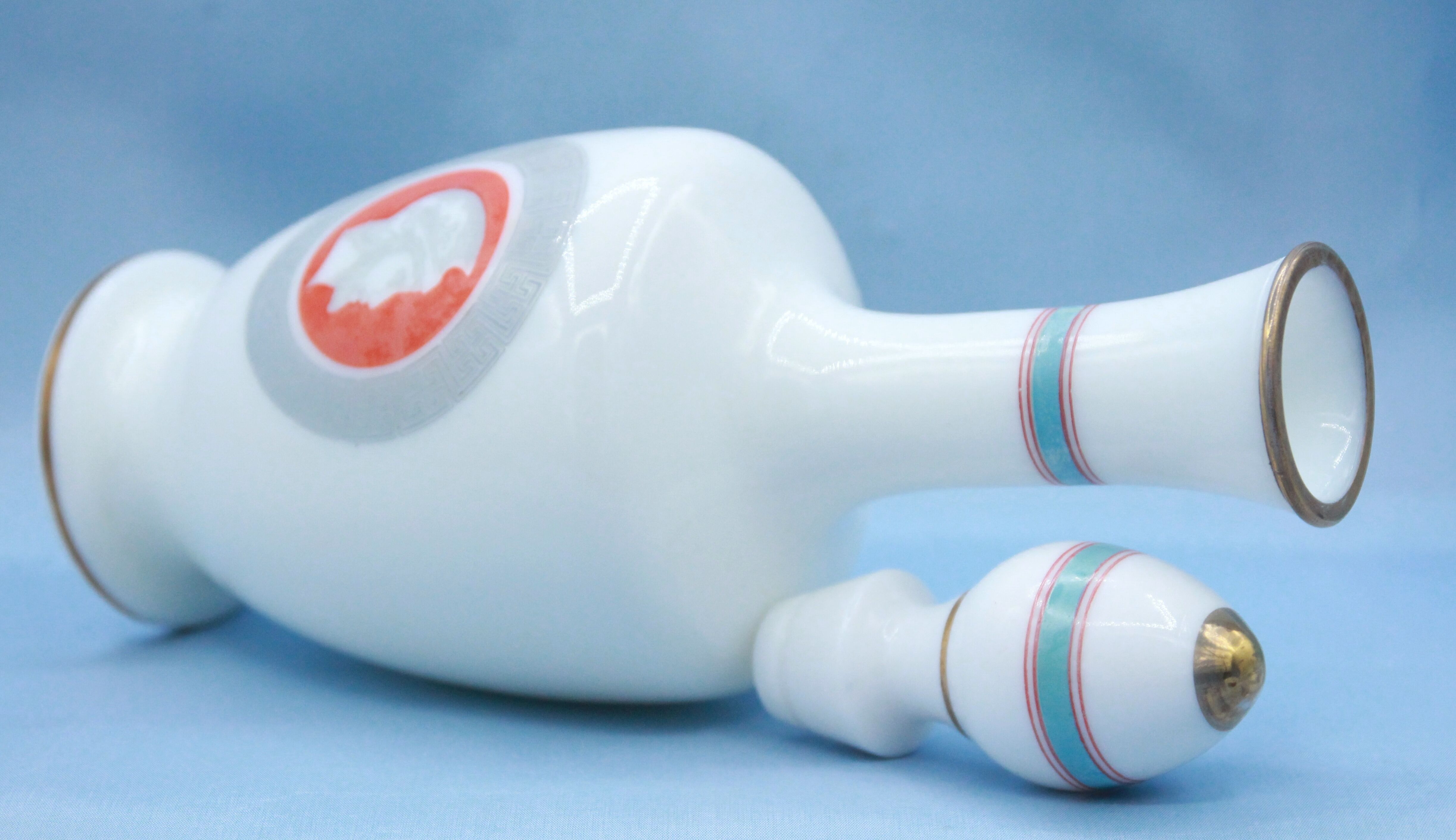 Vintage carafe porcelain Grand Marnier 1960's Bar Decoration Collection