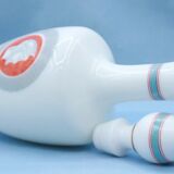 Vintage carafe porcelain Grand Marnier 1960's Bar Decoration Collection