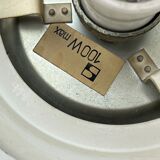 Kazuo Motozawa Saturno chrome design pendant light from the 60s