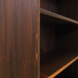 Bibliothèque en palissandre, design danois, années 1970, production: Danemark