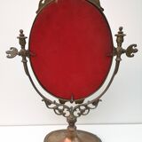 Mirror, vintage brass psyche