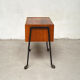 Wood and metal sewing box, 1960s