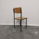 Chair, 1970s, Metal Green Frame