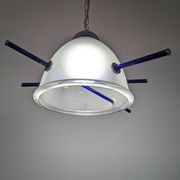 Lampe à suspension design italien en verre de Murano