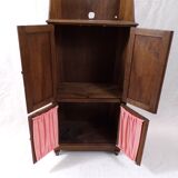 Former radio and music locker furniture