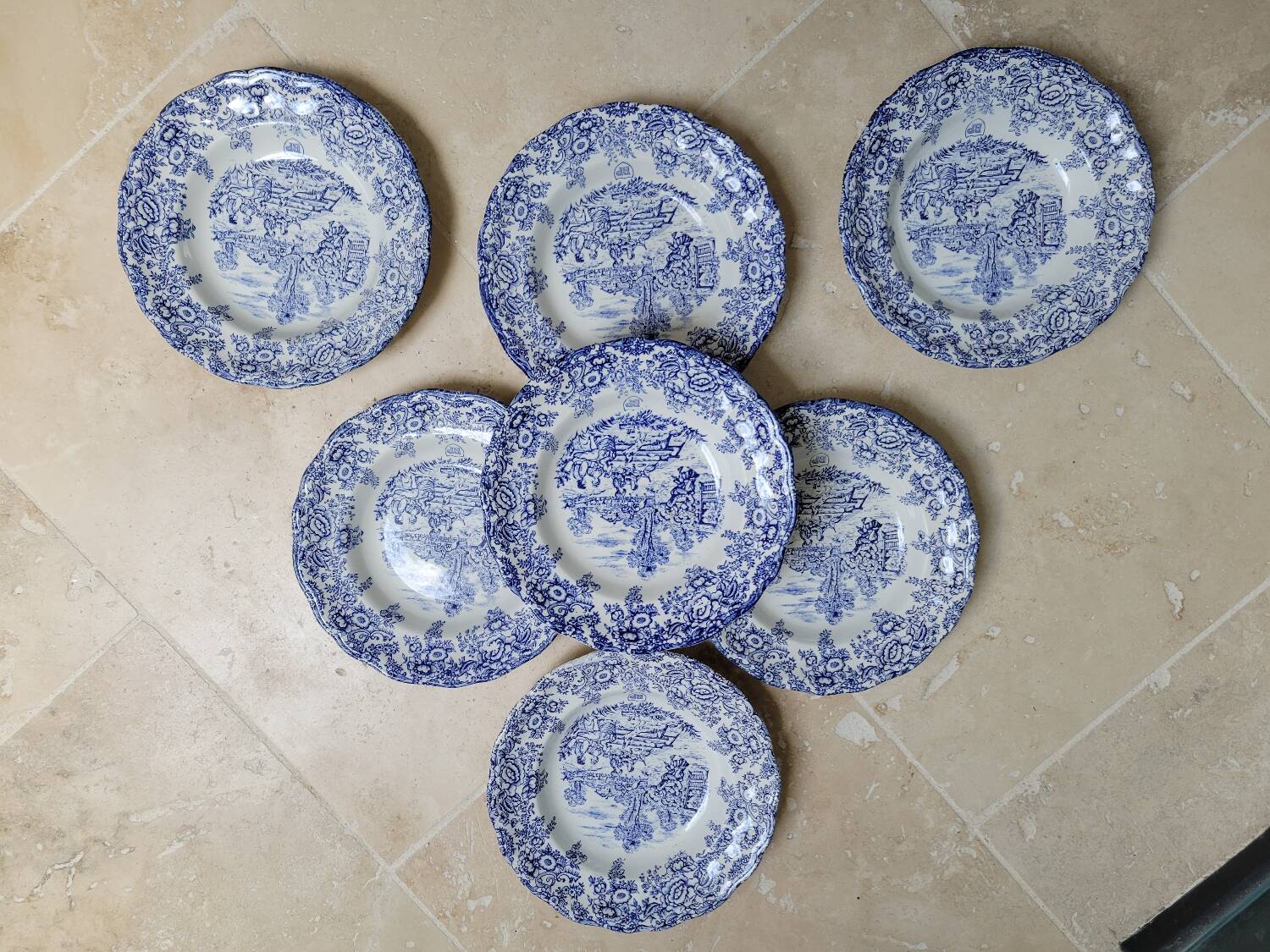 English soup plates