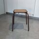 4 tabourets Mullca indus, atelier, école époque vintage