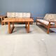 Mid century scandinavian sofa set, 1970s