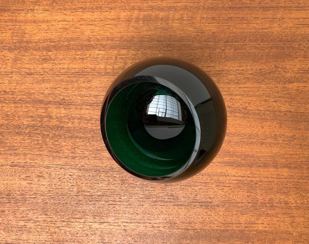 Mid-century modern German space-age glass balls by Quist, 1960s, set of 3
