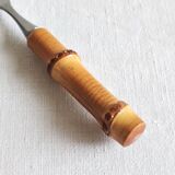 Bamboo handle cheese cutlery 60'