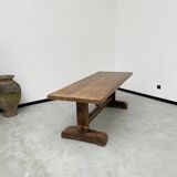 Monastery farm table in oak 1900