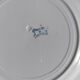Flat plates ironstone Lunéville K&G