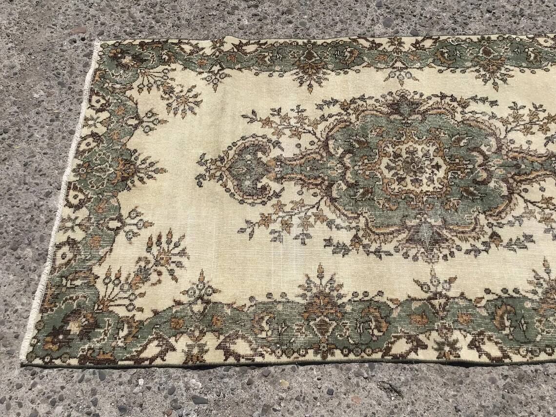 4x7 Handmade area rug - rugs for bedroom