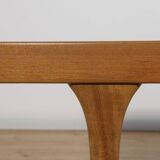 Table basse en teck du milieu du siècle par Johannes Andersen pour CFC Silkeborg, Danemark