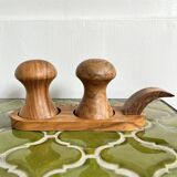 Mushroom salt and pepper shakers