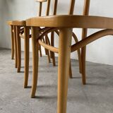Set of three bistro chairs
