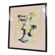 Libor Sir (1933-2017): modernist watercolor depicting an abstract figure