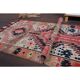 Vintage Turkish Oushak handmade wool runner 81x313