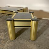 Coffee table and end of sofa design 1970