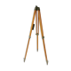 Vintage wood tripod, industrial lamp stand
