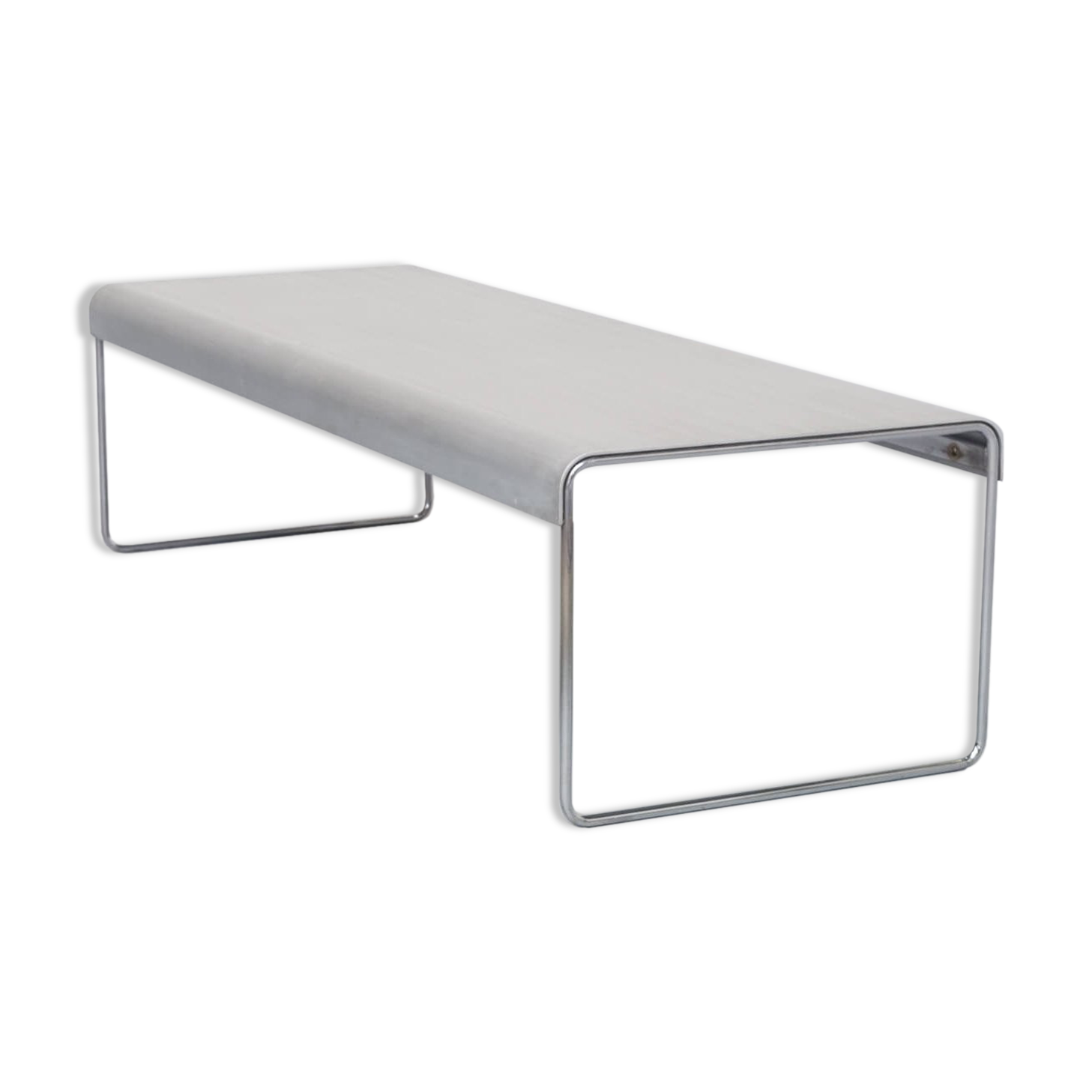 Piero Lissoni for Cassina aluminium zap 254 coffee table