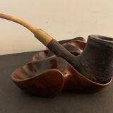 Italian pipe holder Savinelli Milan, 5 locations