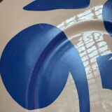 Fauvism style plate ceramic St Clément